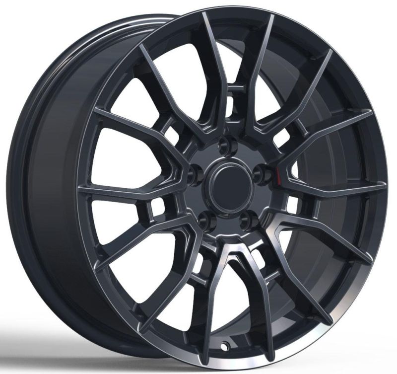 All Matt Black Alloy Wheel Replica