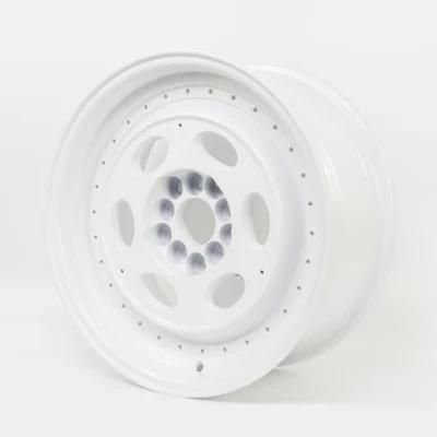 2022 Factory Heavy Industry Design All White Colour Casting Wheel for Car