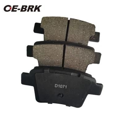 Car Auto Disc Brake Ceramic Disc Brake Pad for Byd Ford Jaguar Mercury D1071