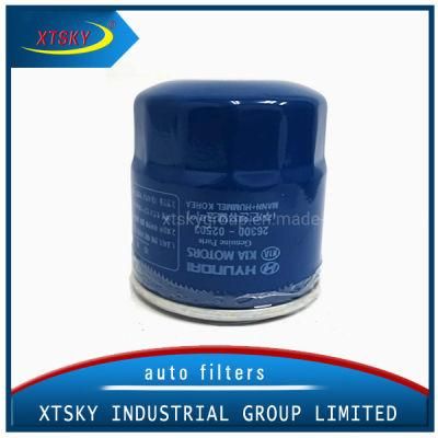 High Quality Hyundai Oil Filter 26300-02503