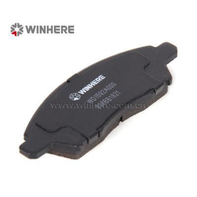 Non-asbestos Front Brake Pad for Nissan Auto Car Parts ECE R90