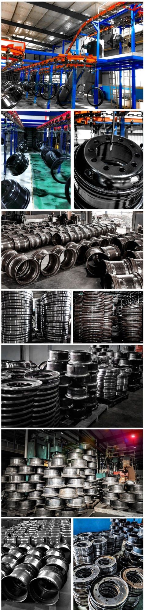 Dw20-26 OTR Tyre 23.1-26 OEM Brand Mine Engineering Industrial 16" 18" 20" 24" 25" 26" Steel Wheel Rim