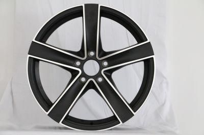 18X8.0 Black 5spoke Alloy Wheel Replica