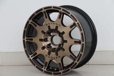 15X7.0 Inch Bronze Face Wheels Rims Aluminum Alloy Wheels