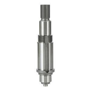 Stainless Steel Alloy Spline Shaft with Inner Thread High Precision CNC Lathe Drawing Spline Connecting Shaft