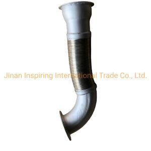 Sinotruk HOWO Spare Parts Flexible Exhaust Pipe Wg9725540198