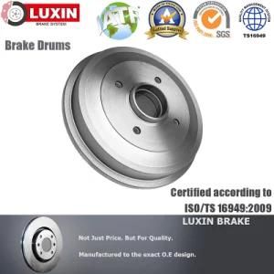 Automotive Spare Parts Car Brake Drum Rear Axle