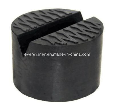 Universal V Slot Large Jack Point Guard Anti Bend Rubber Pad for Hydraulic Jack