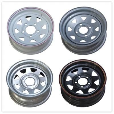 Trailer Parts 6 Lugs 16 Inch Trailer Rims