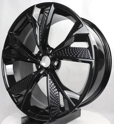 Polished Deep Lip Two-Piece Forged Car Rim Aluminum Alloy Wheels