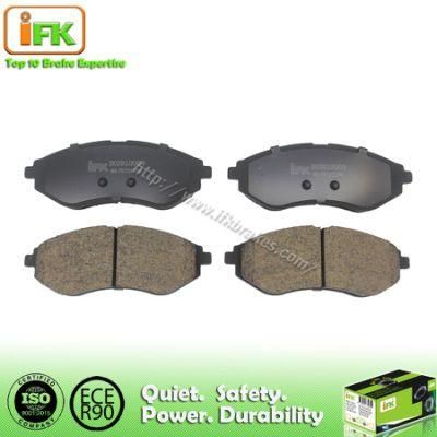 Auto Parts Semi-Metallic Ceramic Front Disc Brake Pad for Daewoo Aveo Kalos 96534653 Gdb3330 D1269