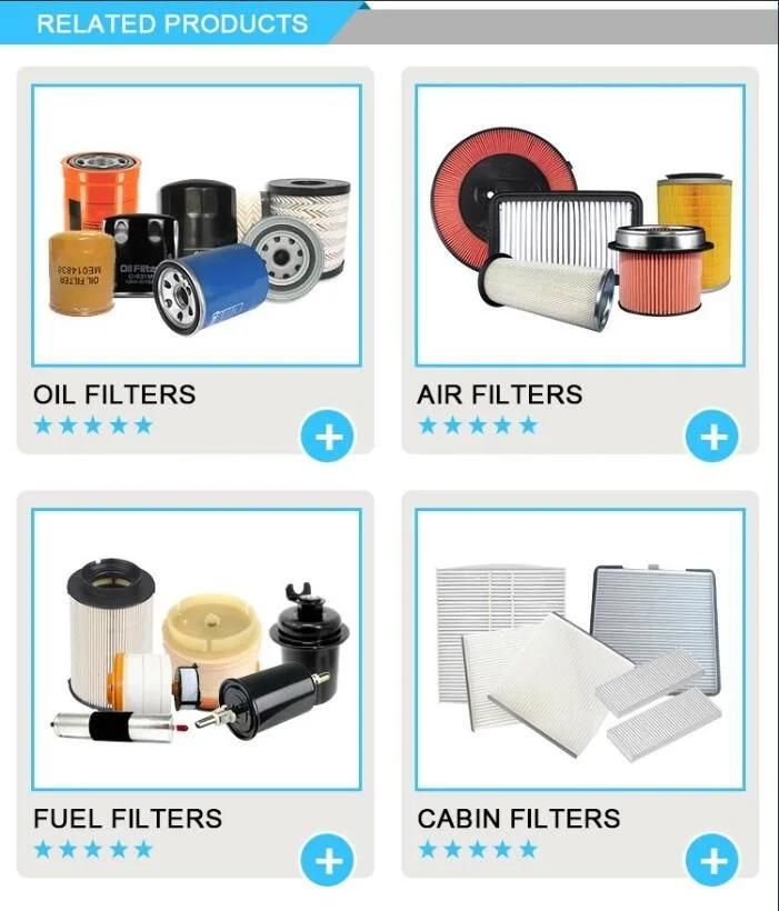 Good Price Top Quality Spare Parts Oil Filter Air Filter