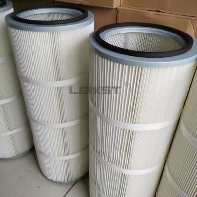 Leikst Filter Cartridge Dust Collector System 352*241*660 320*215*660 Pleat Dust Filter