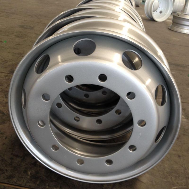 Am-Ss002 17.5*6.0 Inch Steel Truck Wheel