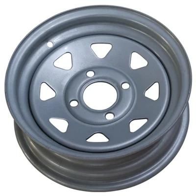 Wholesale 13 Inch Spoke Trailer Steel Wheel Rims