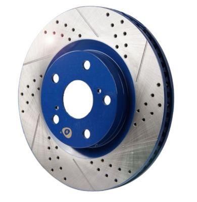 China Casting Iron and Machining Auto Spare Part Rear Disc Brake Rotor