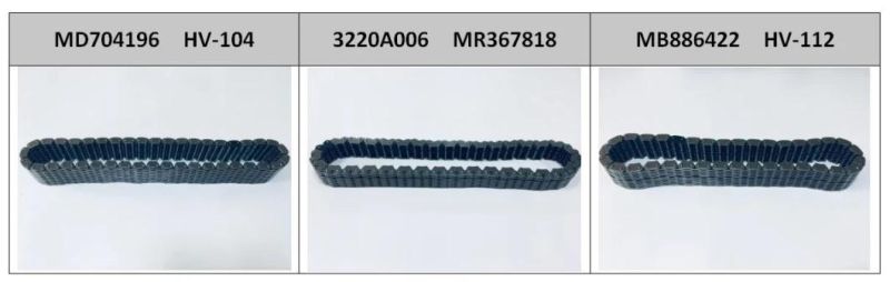 Tansfer Case Chain Timing Transmission Chain MD704196 Transfer Box Gear Chain Car Transfer Output Shaft Drive Chain for Mitsubishi Pajero Montero Hv-104