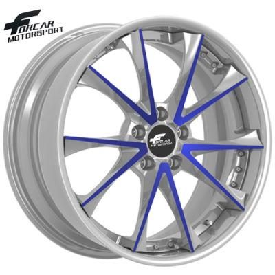 Luxury Forged 18-24 Inch Two-Piece Car Alloy Wheel Rims