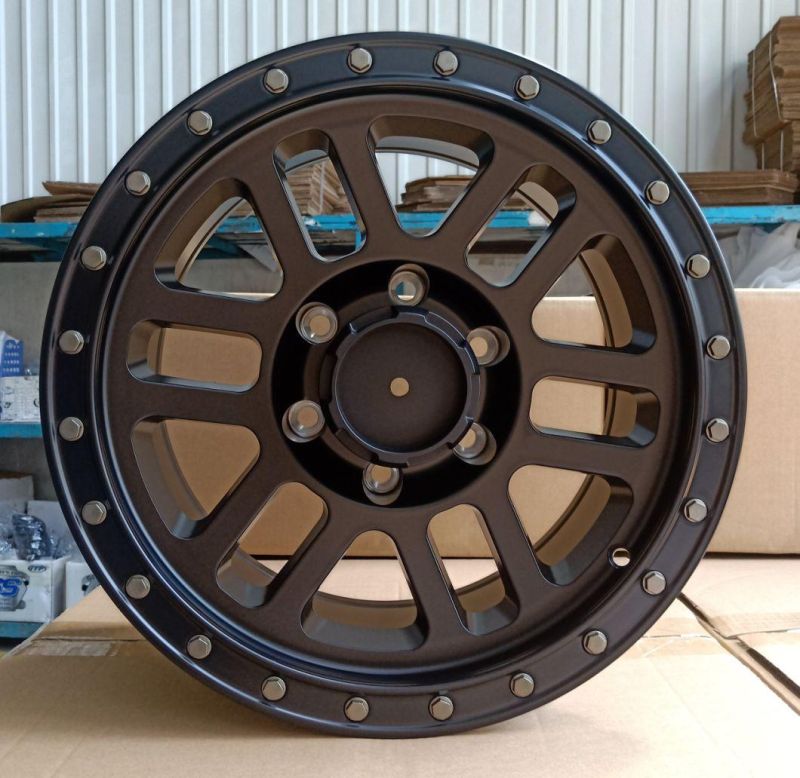 Aluminum Alloy Wheel 16X8.0 Inch Wheel Hub with Et 0-10 PCD 6X139.7 Passenger Car Tires OEM/ODM/Customized Spare Parts