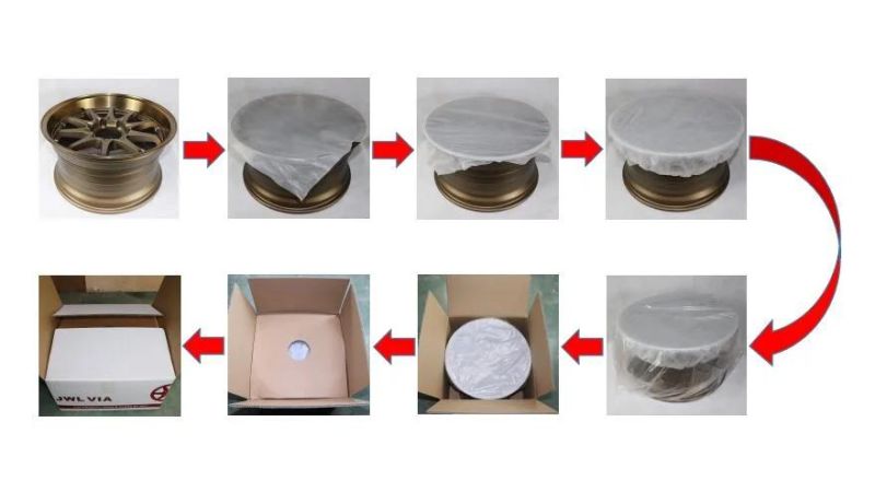Chinese Factory 2022 New Design Flow Forming Alloy Wheel Car Aluminum Rim