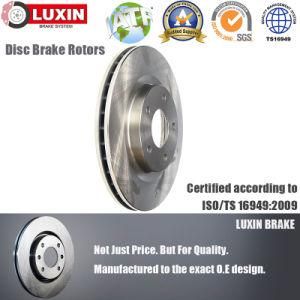 Automotive Spare Parts Disc Brake for Nissan Front Axle