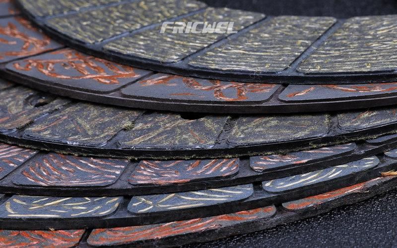 Fricwel Wear Resistance Non-Asbestos Copper Suppliers Agricultural Machinery Clutch Lining
