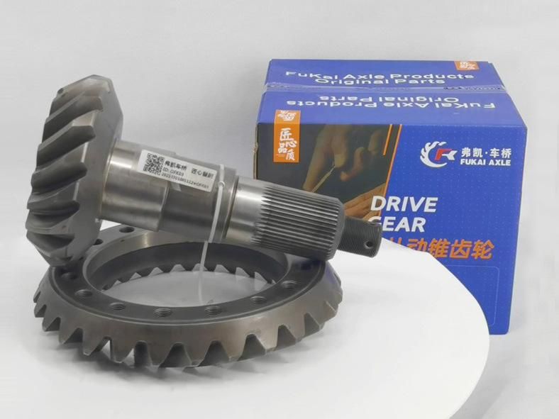 Az9231320913 199012320124 Crown Wheel Pinion 28/17 Sinotruk Steyr Truck Spare Parts Rear Bevel Gear