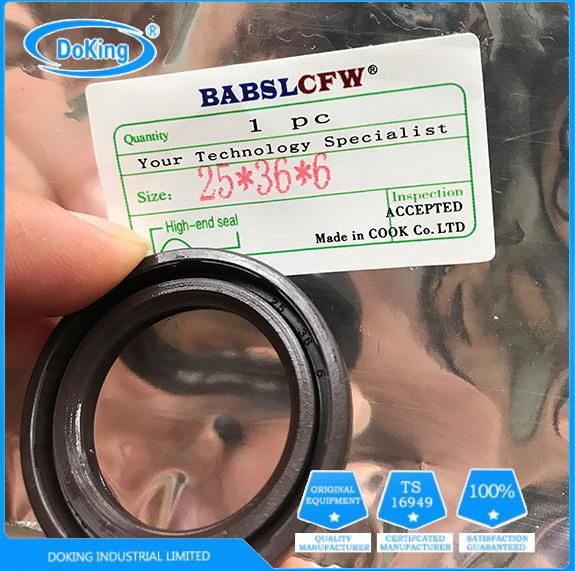 High Pressure Rubber Oil Seal for Car 25X36X6