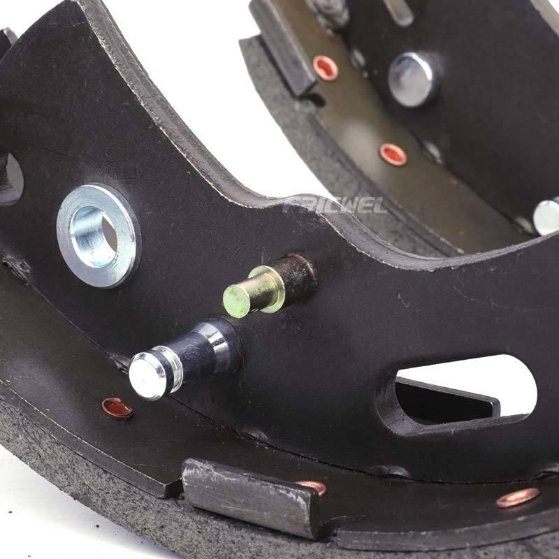 OEM Brake Shoe South America Cleaner Better Finishing Green Particle Auto Spare Part