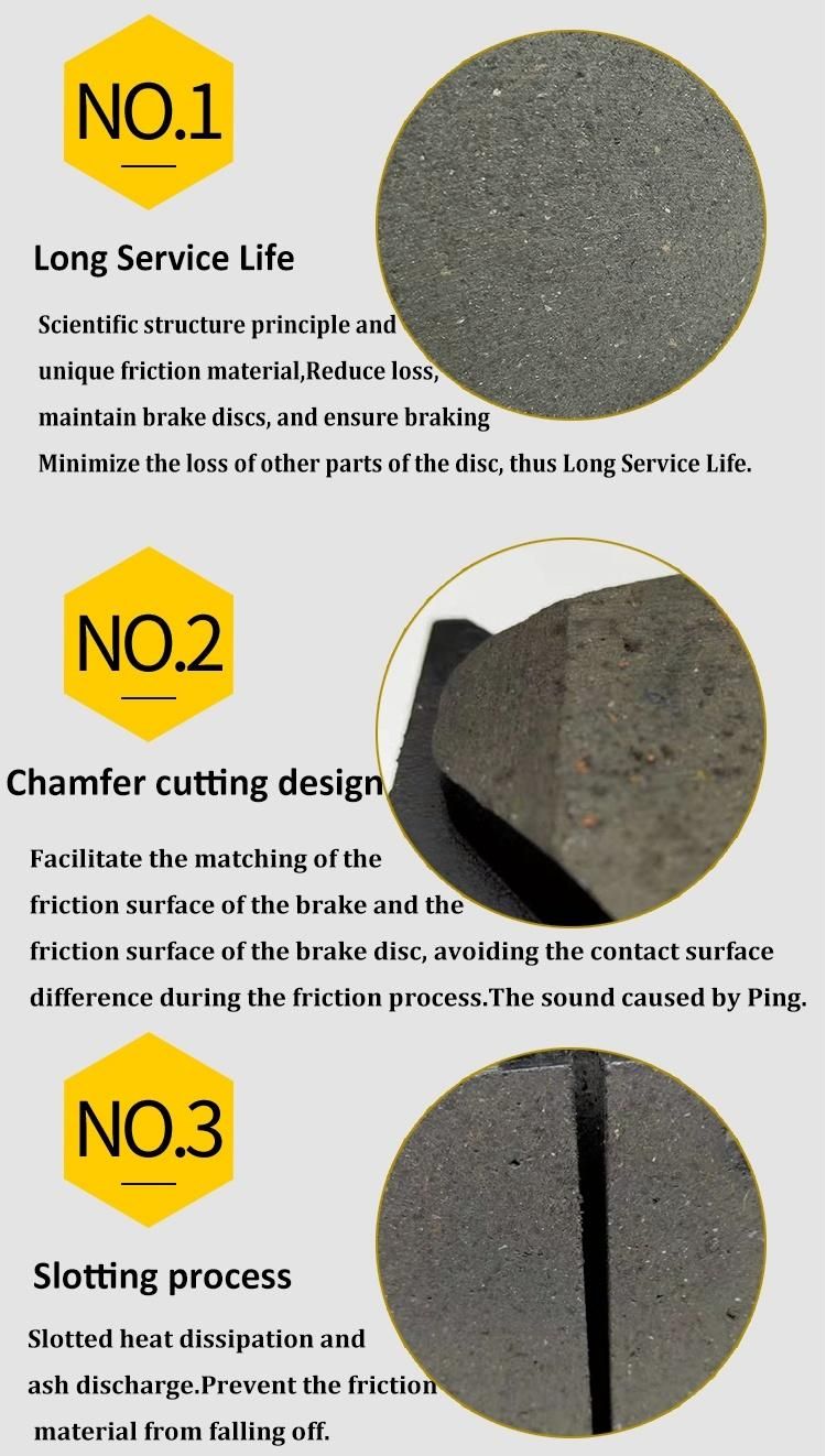 Auto Part Ceramic/Semi Metallic Brake Pad