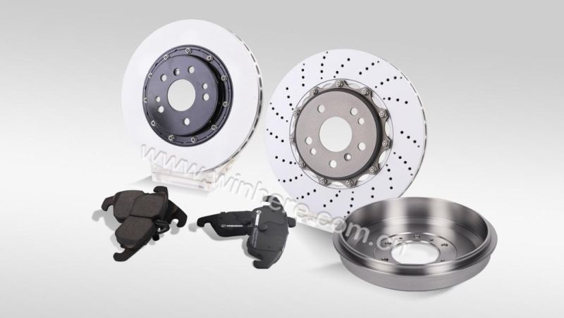 Auto Spare Parts Rear Brake Disc(Rotor) for OE#1K0615601N/5Q0615601E/5QM615601A