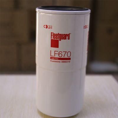 Factory Price Oil Filter Lf670 Auto Parts for Fleet Guard