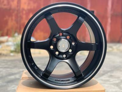 15inch Car Alloy Wheels Sports Rims Black Color Alloy Rims