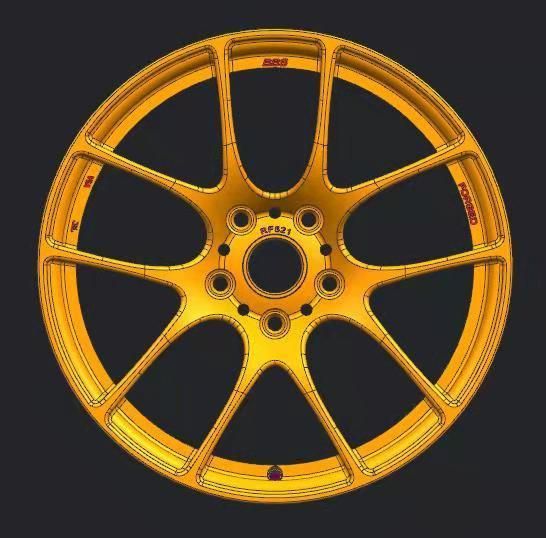 1 Piece Monoblock Forged Aluminum Rim Wheel