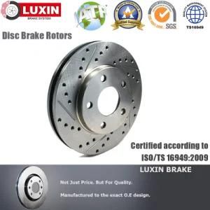 Performance Brake Disc Drilled &amp; Slotted