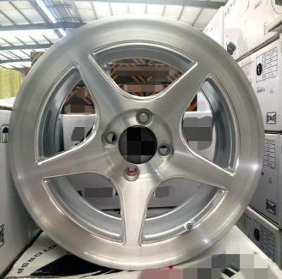 15 Inch 4X100 Wheel Rim Passenger Car Alloy Wheel Rim White Color