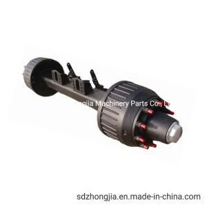 Best Selling BPW Axle Germany Type 12t 14t 16t Axle for Semi Trailer Part and Truck Parts