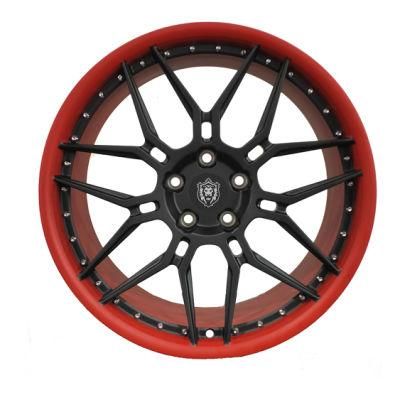 Professional Design 2 Pieces Forged Wheel for Vehicle Rims