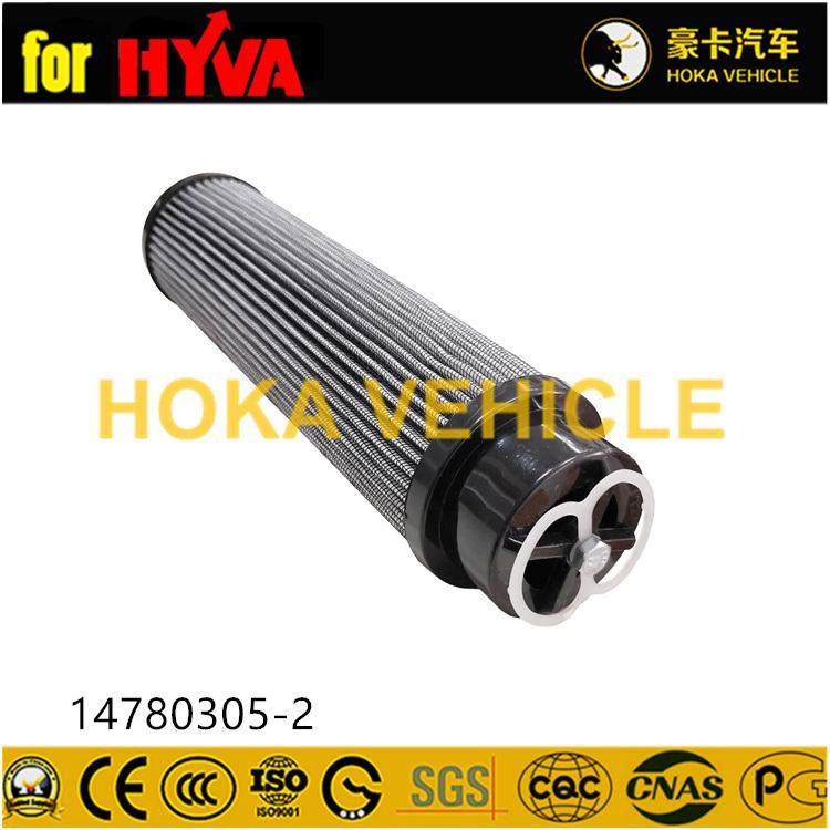 Truck Spare Parts Hydraulic Oil Filter 14780305-2 for Dump Truck Hoist System