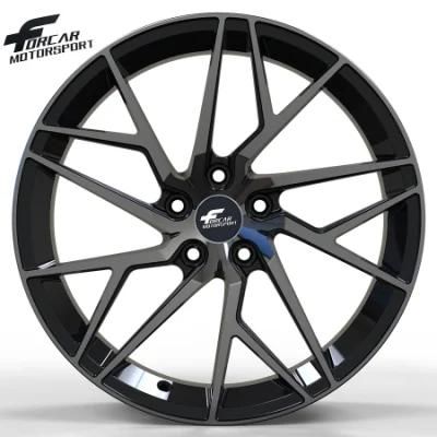 Customzied Forged Gunmetal Machine Face Wheels for Car