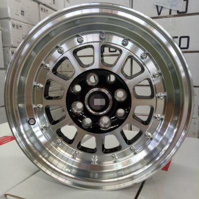 13X6 4X100-114.3 Customized Wholesale of Passenger Cars Factory Outlet Alloy Wheel Rim for Car Aftermarket Design with Jwl Via