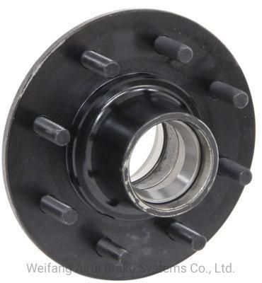 8 Bolts 6.5&prime; &prime; PCD Trailer Idler Hubs 7000lbs Heavy Duty Trailer Hub Assembly
