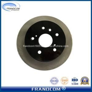 OE Black Painted Brake Disc for Car