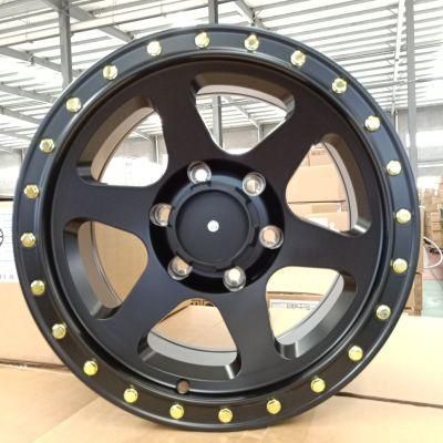 Customized 16*8.0 Inch 6*139.7 PCD SUV Passenger Car Rims Auto Parts Spare Rims Wheel Hub Rims