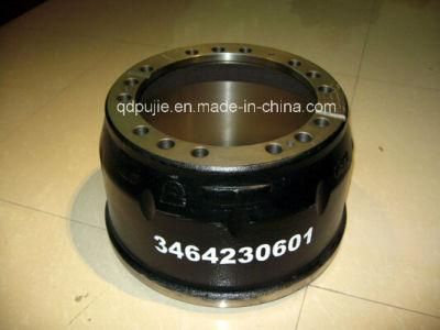 Brake Drum 3464230601 for Benz Truck Rear Axle