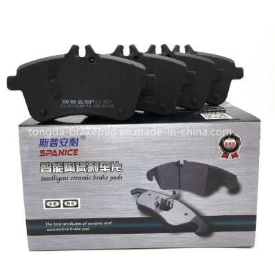 Ceramic Factory Price Front Rear Auto Brake Pads Car Spare Parts for Benz
