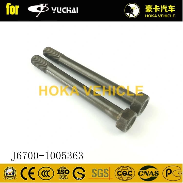 Original Yuchai Engine Spare Parts Flywheel Bolt J6700-1005363 for Heavy Duty Truck