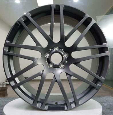 1 Piece Forged T6061 Alloy Rims Sport Aluminum Wheels for Customized Mag Rims Alloy Wheelst6061 Material with Matt Gun Metal
