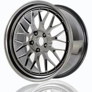 Customized Aluminum Alloy Practical Professional 2 Piece Forged Wheel BBS Lm Design