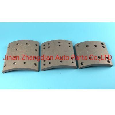 Brake Lining Brake Pad for Sinotruk HOWO Shacman FAW Foton Auman Hongyan Truck Brake Spare Parts Weichai Xichai Yuchai Cummin Man Engine